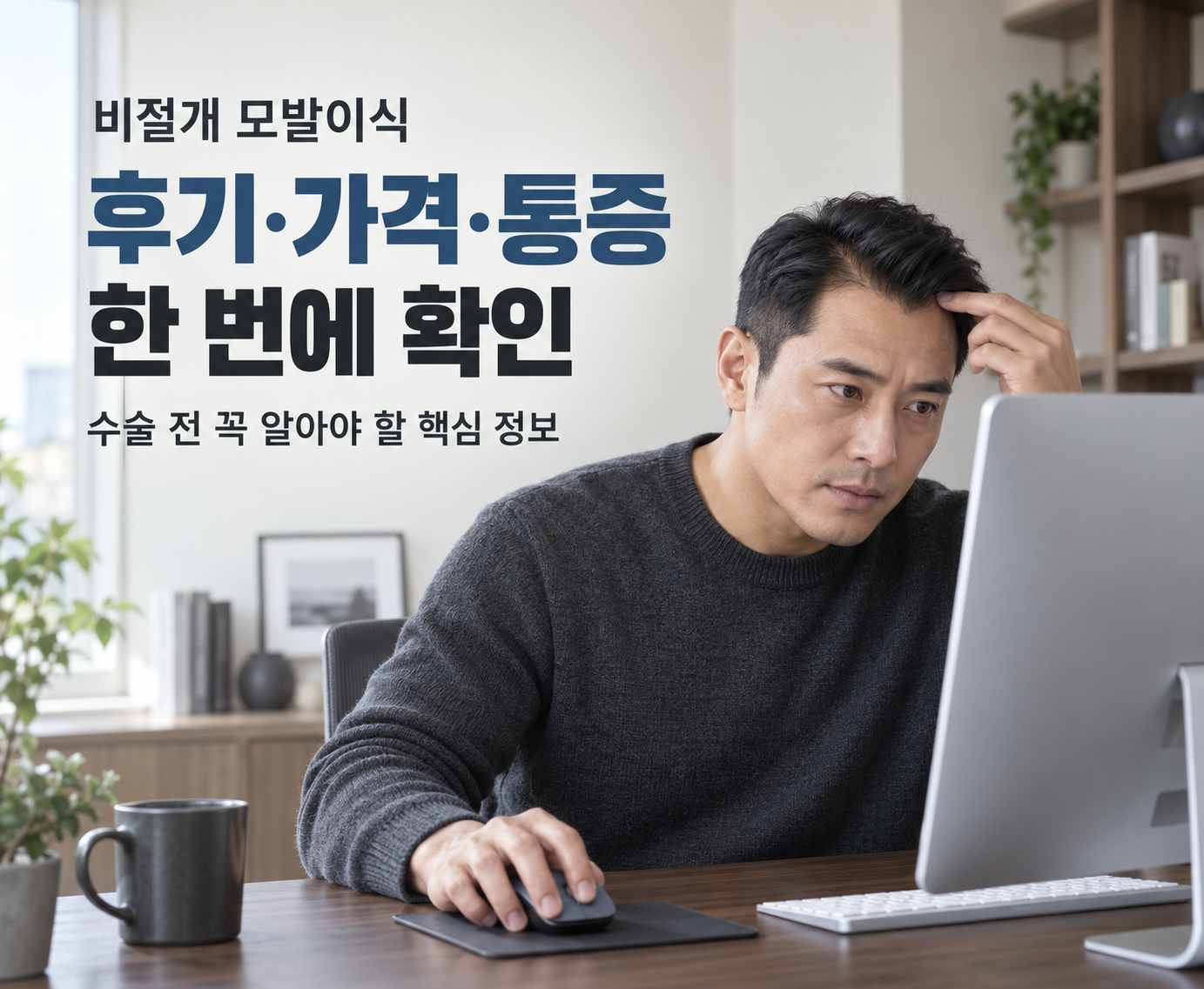 비절개모발이식 후기·가격·통증, 상담 전 꼭 알아야 할 것